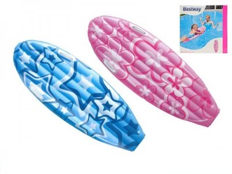 Surf nafukovací s úchyty 114x46cm asst 2 barvy 3-10 let v krabičce