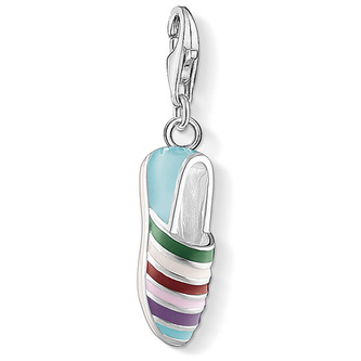 Přívěsek \"Barevná espadrilka\" Thomas Sabo 1353-007-7, Charm Club, 925 Sterling silver, cold enamel