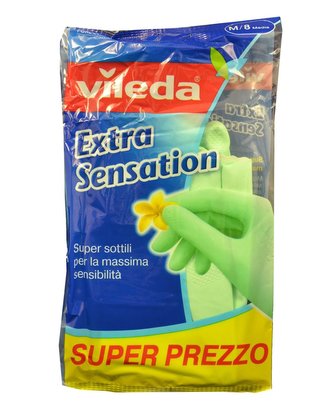 Vileda Extra Sensation \"M\" 1ks - rukavice pro domácnost