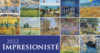 Kalendář 2022 - Impresionisté, stolní