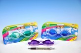 Plavecké brýle KIDS (výběr ze tří barev), na kartě, 3-6 let