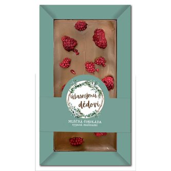 Bohemia Gifts Ručně vyráběná sypaná čokoláda 80 g – úžasnému dědovi