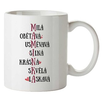 Bohemia Gifts Keramický hrnek 350 ml - maminka