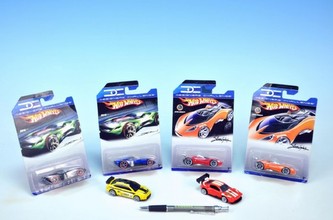 Auto Hot Wheels kov 7-9cm asst na kartě