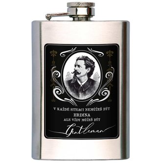 Bohemia Gifts Placatka na alkohol 200 ml - gentleman