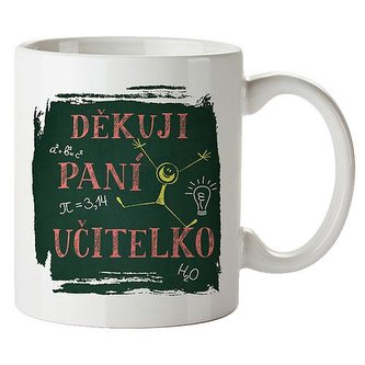 Bohemia Gifts Keramický hrnek 350 ml - pro paní učitelku