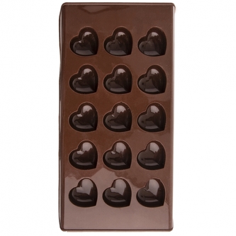 Forma ORION Srdce hnědá