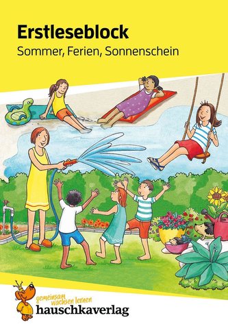 Erstleseblock - Sommer, Ferien, Sonnenschein, A5-Block