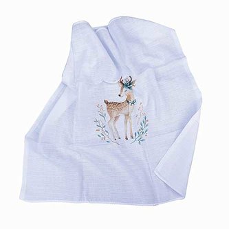 Bohemia Gifts Dětská bavlněná plenka - srnec