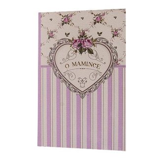 Bohemia Gifts Sada kniha pro maminku – sprchový gel 200 ml a lázeň 200 ml