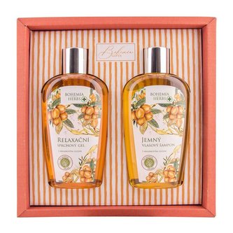 Bohemia Gifts Kosmetická sada arganový olej - sprchový gel 250 ml a šampon 250ml