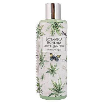 Bohemia Gifts Botanica Bohemia konopná koupelová pěna 250 ml - cannabis