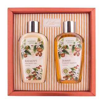 Bohemia Gifts Kosmetická sada kofein - sprchový gel 250ml a šampon 250ml