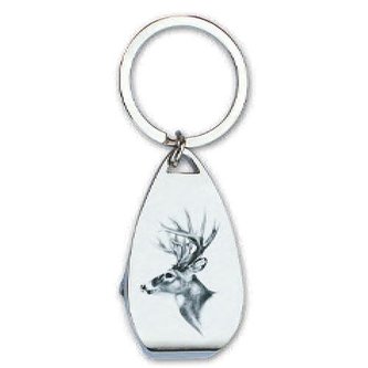 Bohemia Gifts Klíčenka s otvírákem pro myslivce - jelen