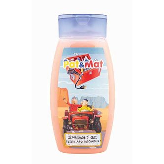 Bohemia Gifts Dětský sprchový gel 250 ml Pat a Mat - jahoda