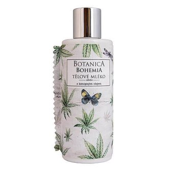 Bohemia Gifts Botanica Bohemia konopné tělové mléko 200 ml - cannabis