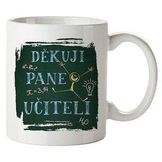 Bohemia Gifts Keramický hrnek 350 ml - pro pana učitele