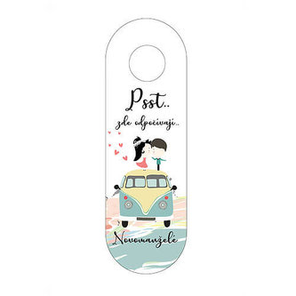 Bohemia Gifts Závěs na kliku pro novomanžele