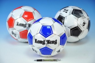 Míč fotbalový 20cm asst 3 barvy v síťce od 36 měsíců