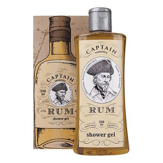 Bohemia Gifts Dárkový sprchový gel 250 ml v krabičce - rum