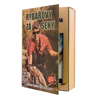 Bohemia Gifts Sada kniha pro rybáře – gel 200 ml a šampon 200 ml