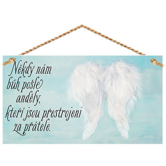 Bohemia Gifts Dekorační obrázek na zavěšení pro přátele