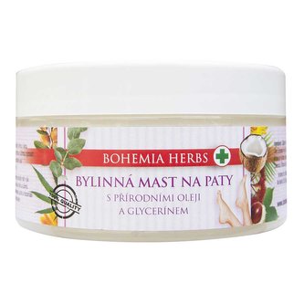 Bohemia Gifts Bylinná mast na paty 100 ml - s oleji a glycerinem