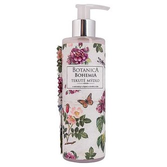 Bohemia Gifts Botanica Bohemia tekuté mýdlo 250 ml - šípky a růže