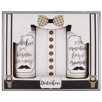 Bohemia Gifts Kosmetická sada dědečkovi – gel 100ml, šampon 100ml a sůl 100 g