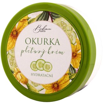 Bohemia Gifts Hydratační pleťový krém 200 ml - okurka