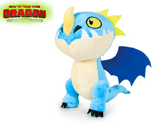 Jak vycvičit draka 3 - Buřina drak plyšový 34cm stojící 0m+