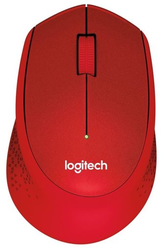 Logitech myš Wireless M330 Silent Plus / optická / bezdrátová / 3 tlačítka / červená Logitech myš Wireless M330 Silent Plus / optická / bezdrátová / 3 tlačítka / červená