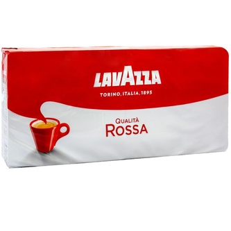 Lavazza Qualita Rossa - mletá káva, 4× 250 g