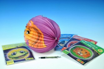 Lampion zvířátko 25cm, 6 druhů - 1 kus