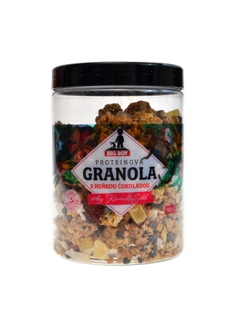 BigBoy - Proteinová granola s hořkou čokoládou 360g