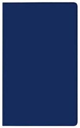 Taschenkalender Modus geheftet PVC blau 2022