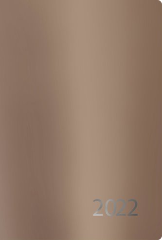 Agenda Metallic roségold L 2022