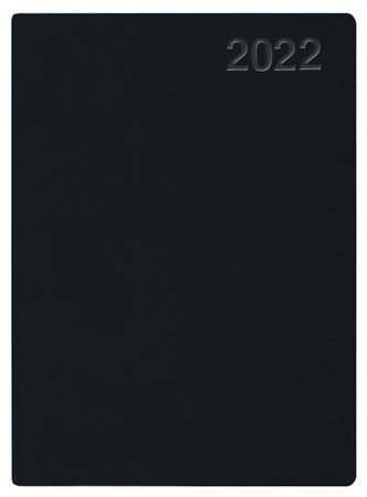 Handwerker-Kalender PVC schwarz 2022