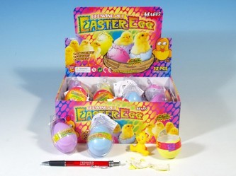 Kuřátko líhnoucí se a rostoucí; 4 barvy - 1 kus