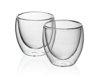 Sklenice KELA na espresso Cortona sada 2 ks, 50 ml