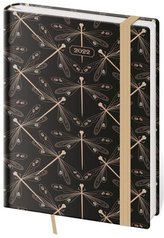 Diář 2022 Vario - Dragonfly s gumičkou, denní, B6