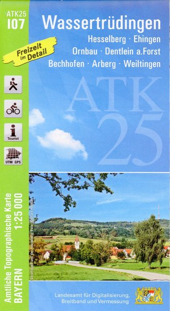 Wassertrüdingen 1:25 000