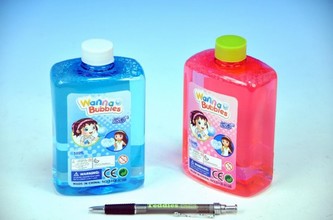 Náplň do bublifuku 500ml, 2 barvy, v lahvi - 1 kus
