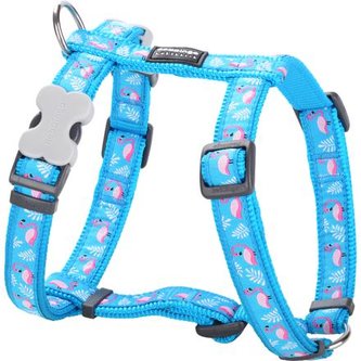 Postroj RD 20 mm x 45-66 cm - Flamingo Turquoise Postroj RD 20 mm x 45-66 cm - Flamingo Turquoise