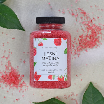 HOUSEDECOR Sůl do koupele - Lesní malina