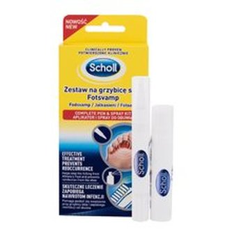 Scholl Athlete’s Foot sprej do bot 10 ml + pečujicí pero na chodidla 4 ml