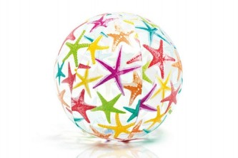 Míč nafukovací mořský svět prům. 61cm asst 3 druhy v sáčku