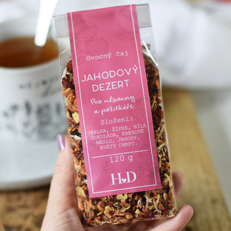 HOUSEDECOR Ovocný čaj - Jahodový dezert