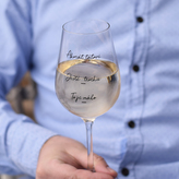 HOUSEDECOR Sklenice na víno - \"Akorát pro tátu\"