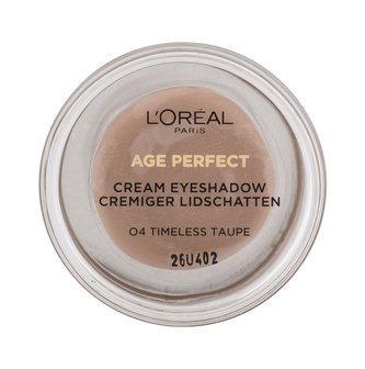 L´Oréal Paris Age Perfect Oční stín Cream Eyeshadow 4 ml 04 Timeless Taupe pro ženy